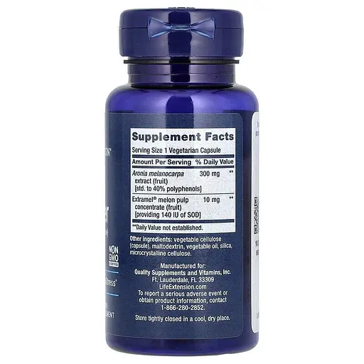 Натуральная добавка Life Extension SOD Booster, 30 вегакапсул - фото 2