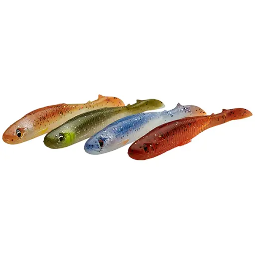 Силикон Savage Gear Slender Scoop Shad 150 мм 17.0g Clear Water Mix (4 шт/уп) - фото 2