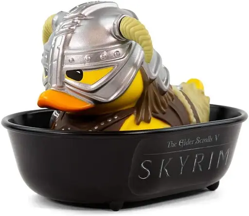 Фігурка TUBBZ Качка Колекційна Довакін Dovahkiin Скайм Elder Scrollls V Skyrim 9 см WST SK D 02 - фото 3