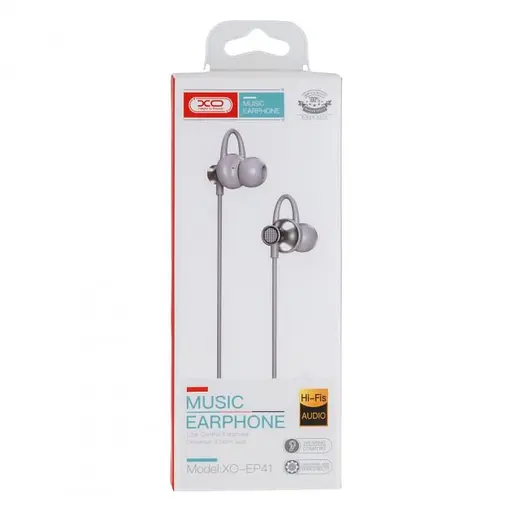 Наушники XO EP41 Серый - фото 2