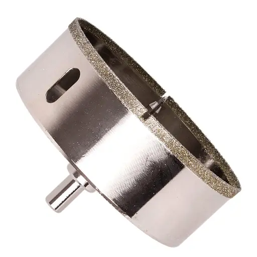 Свердло корончате Alloid Building Tools алмазне по склу та кераміці 90 мм з центрувальним свердлом (GS-70090) - фото 1