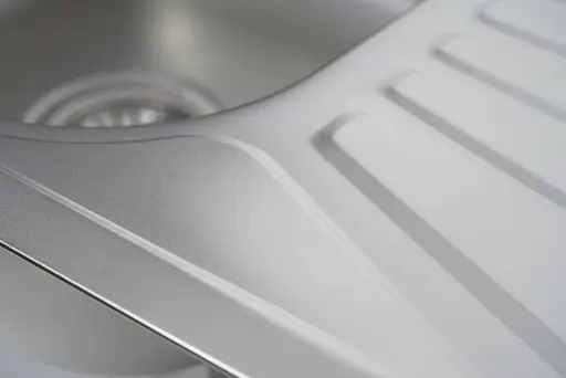 Кухонная мойка из нержавеющей стали прямоугольная Valeso сатин 7848 (0,8/180 мм), Satin - фото 4