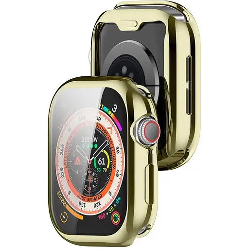 Чохол-накладка DK для Apple Watch 42mm (Series 10) Silicone Face Case (starlight) - фото 2