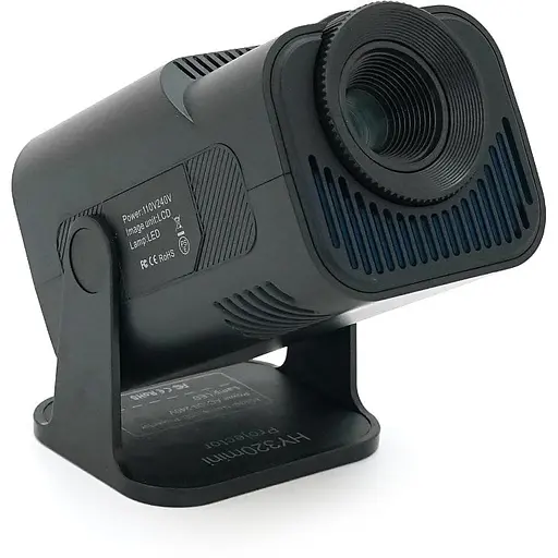 Смарт-проектор Voltronic HY320 MINI Android 11 720p 200 ANSI Wi-Fi 2.4+5G Black Box