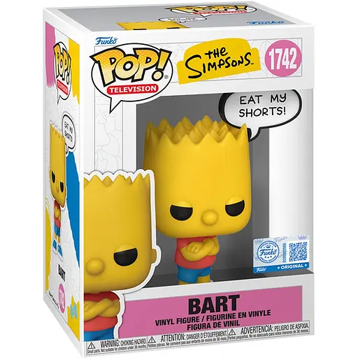 Ігрова фігурка Funko Pop! серії Сімпсони - Барт (87246) - фото 2