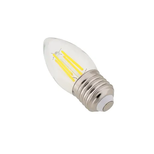 Лампа Brille світлодіодна E27, 6W NW C35 COG 220 В - фото 3
