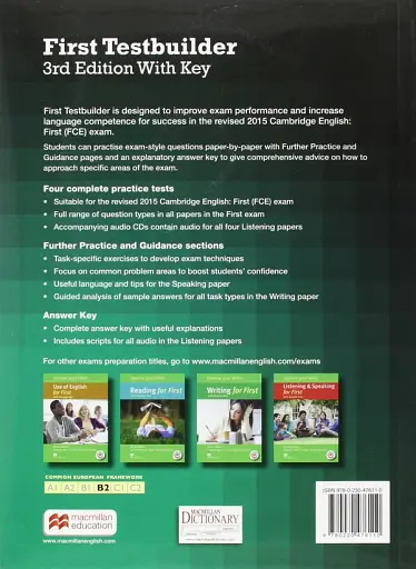 First Testbuilder Student Book with key - фото 2