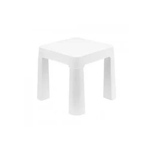 Дитячий табурет 0891TXK білий, до 75 кг 32 х 32 х 28 см