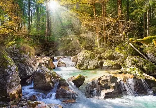 Пазли Castorland Лісовий струмок, 2000 елементів, 92x68 см, C-200382