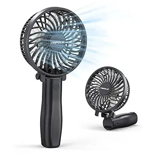 Ручной вентилятор TriPole аккумуляторный 4800 мАч Аккумуляторный вентилятор Мощный мини-вентилятор