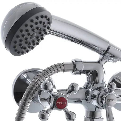 Змішувач для ванни Cron Ecomix 143 CR0121 Хром - фото 2