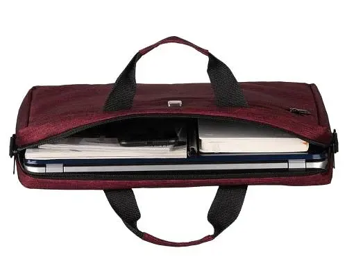 Сумка для ноутбука 16" "Beginner", Burgundy 2E sum0028031 - фото 5
