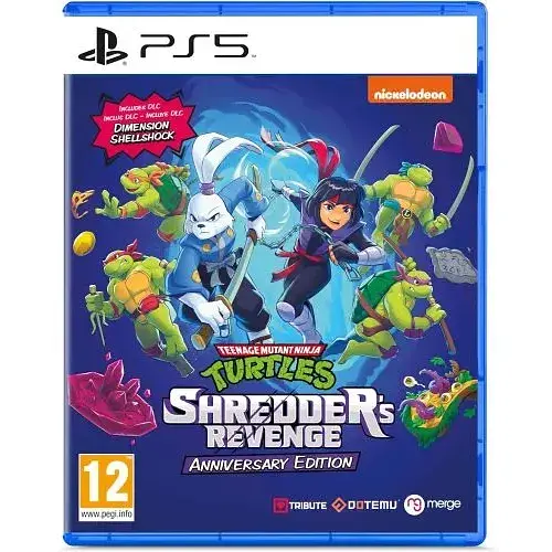 Гра Teenage Mutant Ninja Turtles Shredder's Revenge Anniversary Edition (англійська версія) (PS5)