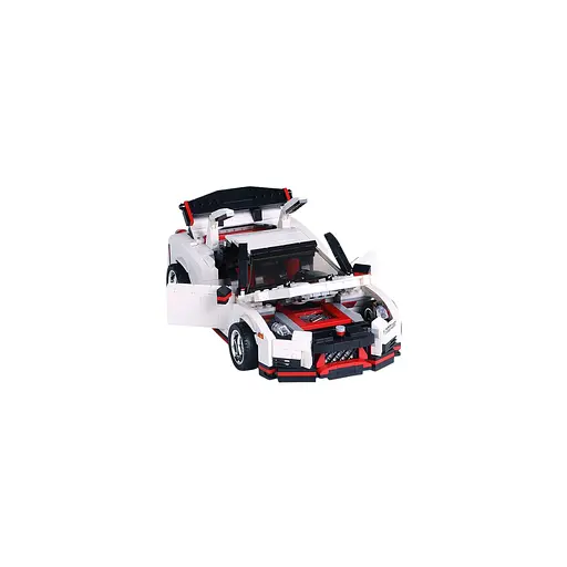 Конструктор дитячий спортивний автомобіль 1034 шт білий - фото 5