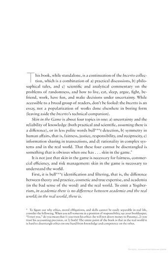 Skin in the Game. Hidden Asymmetries in Daily Life - фото 4