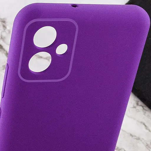 Чохол Getman TPU Liquid Silk Full Camera для Samsung Galaxy A06 Фіолетовий/Purple - фото 5