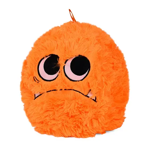 М'яка іграшка м'яч-Смайл Bambi FG240408053A розмір 25 см Помаранчевий - фото 1