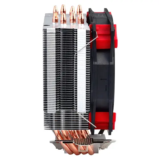 Кулер для процессора ID-Cooling SE-214 Red LED (SE-214) Б/у - фото 4