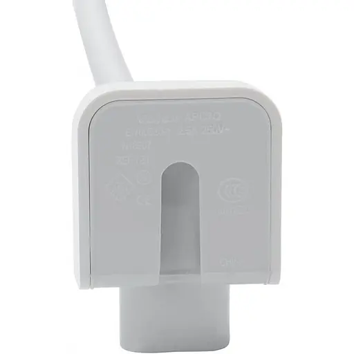Кабель питания от сети 220 вольт для Apple MacBook ExtraDigital KBP1796 1.8 м белый - фото 4