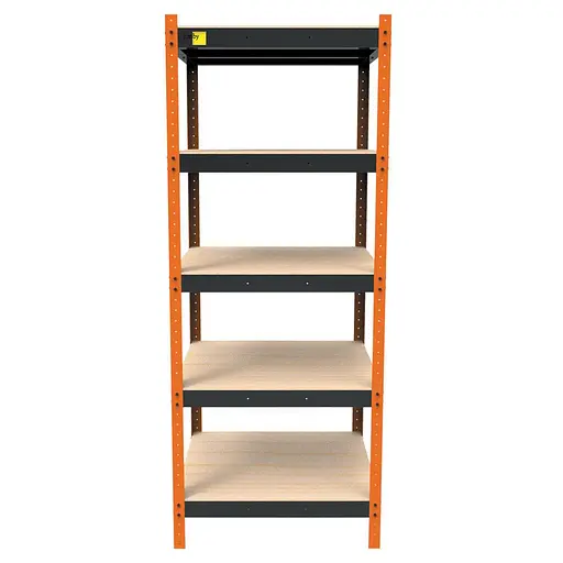 Металевий посилений стелаж Emby Heavy Series (розмір 2500х900x600мм) 5 полиць ДСП до 300кг - фото 3