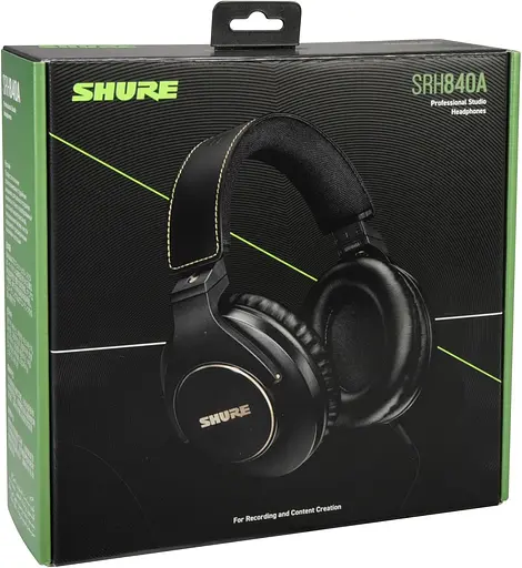 Навушники Shure SRH840A Professional Studio Black - фото 3