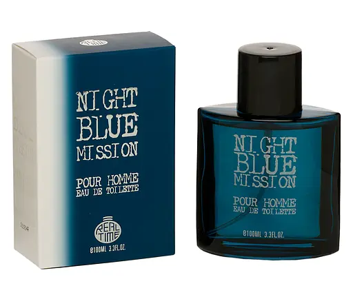 Туалетна вода Real Time Night Blue Mission туалетна вода 100 мл