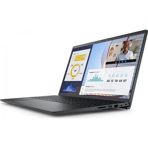 Ноутбук DELL Vostro 3530,i5-1334U la 4.6 GHz,16 GB DDR4 2666,512 GB,Ubuntu Linux,512 GB - фото 4