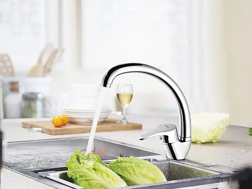 Смеситель для кухни Wezer PUD4-045 хром - фото 2