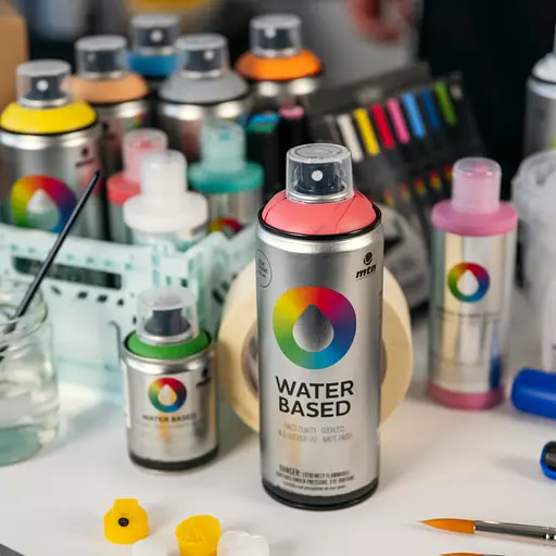 Аерозольна фарба MTN WB4 Carbon Black 400 мл, EX014W9011M - фото 4