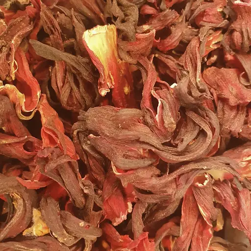 Каркаде/суданська троянда цвіт сушений - свіжий урожай 100 г 