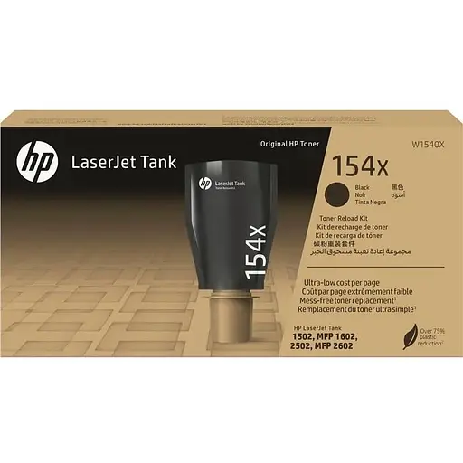 Тонер HP 154X LJ Tank 1502/1602/2502/2602 Black 5 000стор teh0015619 - фото 1