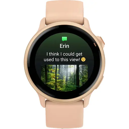 Смарт-годинник Garmin Vivoactive 6 Metallic Pink Dawn with Pink Dawn Band (010-02985-03) - фото 4