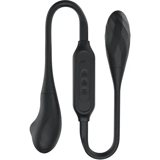 Двосторонній вібромасажер Dorcel Dual Explorer 55.7 см чорний