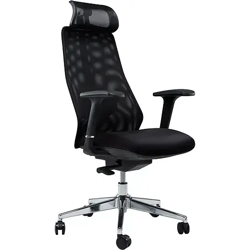 Офісне крісло GT Racer B-284, чорне (B-284 Black) - фото 1