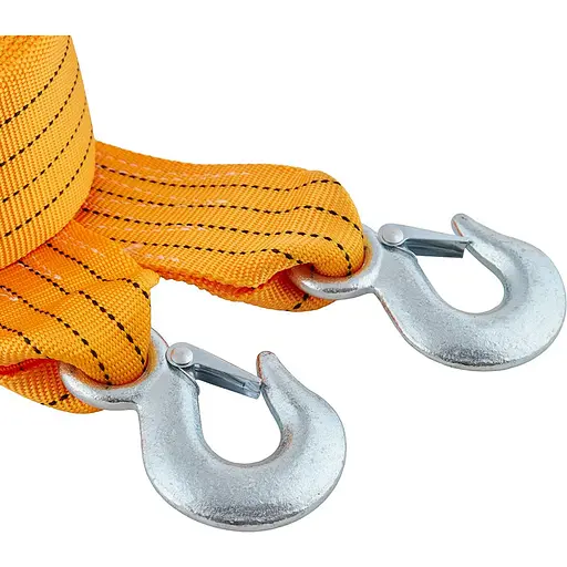 Трос буксирувальний Vitol ТР-250-8-1 стрічка 8 тонн 75 мм х 6 м помаранчевий (TR-250-8-1) - фото 4