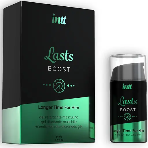 Інтимний гель пролонгатор для чоловіків Intt Lasts 15 мл - фото 1