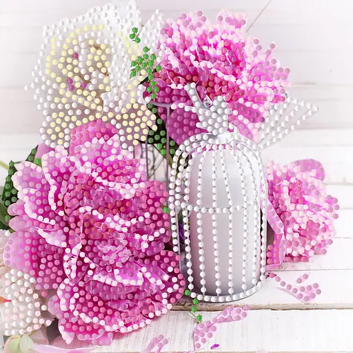 Алмазна мозаїка Ранкова ніжність Strateg ZAV1818-21, 18х18 см - фото 1