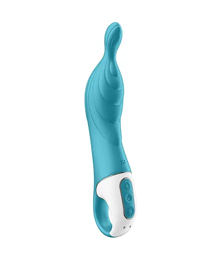Вібратор Satisfyer A-Mazing 2 21.7 см бірюзовий - фото 8