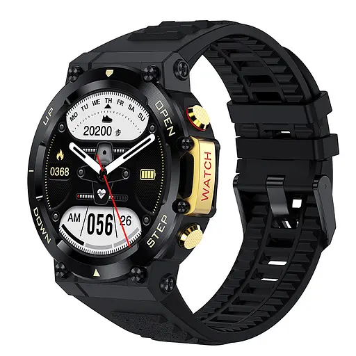 Наручные часы мужские Titan Black-Gold 35 мм. Modfit acs0029731