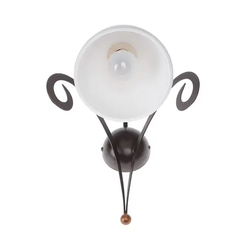 Бра Brille BKL-550W/1 настінне накладне кантрі E14 - фото 2