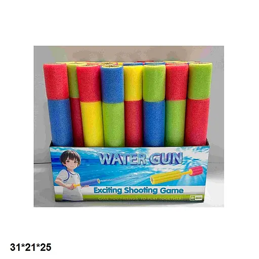 Водяная поролоновая пушка, 25 см, 425 (В ассортименте) - фото 2