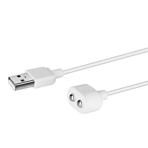 Запасной кабель для игрушек Satisfyer USB charging cable White - фото 2