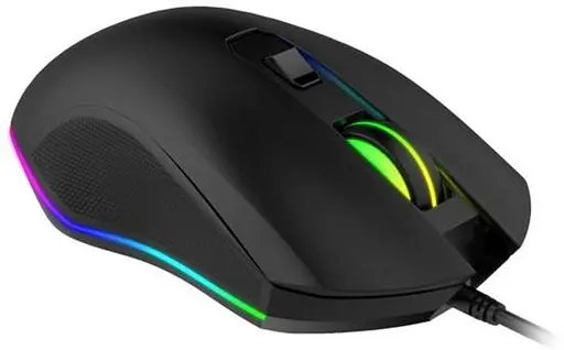 Мышь Vinga MSG-115 USB Black (MSG-115 Black) - фото 3