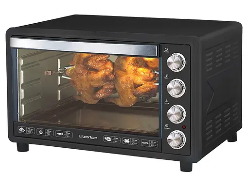 Електродуховка Liberton LEO-651 Graphite 2200W 65 л, конвекція