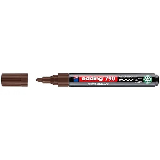 Маркер Edding Paint e-790 2-3 мм круглий коричневий (e-790/07n)