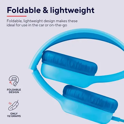 Навушники Trust Nouna Headphones mini-jack Mic сині - фото 4