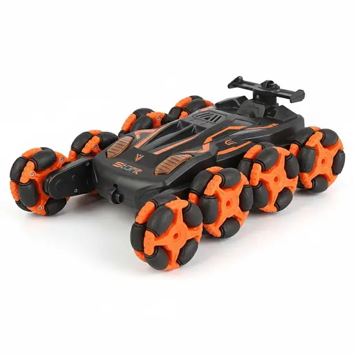 Радиоуправляемая трюковая машина-оборотень LH-C 060-3-01, управление браслетом и пультом 2.4G, звук, парогенерация, 360°, Красная