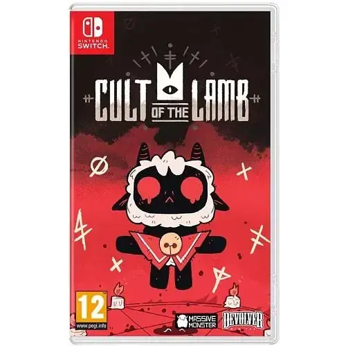 Гра Cult of the Lamb (російські субтитри) (Nintendo Switch)