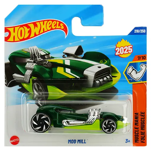 Базова машинка Hot Wheels Muscle Mania Mod Mill зелена (5785) JBC15-N521   