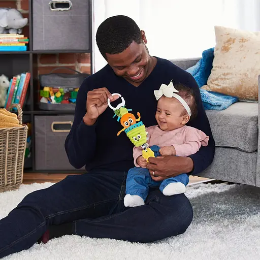 М'яка іграшка-підвіска Морквина Lamaze L27381 із прорізувачем - фото 4